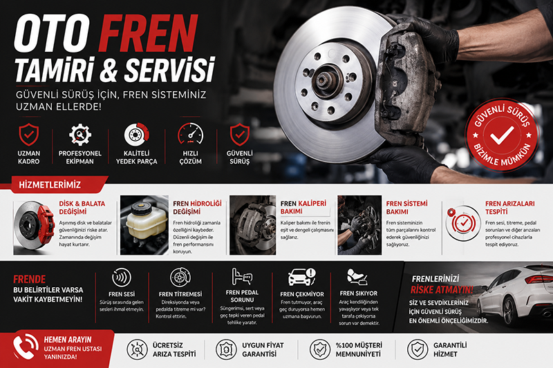 724 Oto Fren Servisi - Fren Ustası